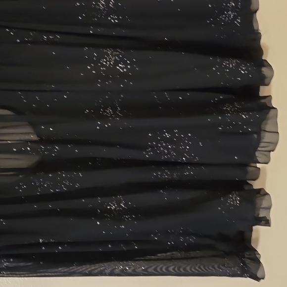 Pink Fuschia Black Glitter Plus Size Baby Doll Lingerie Size 3X - Picture 3 of 7